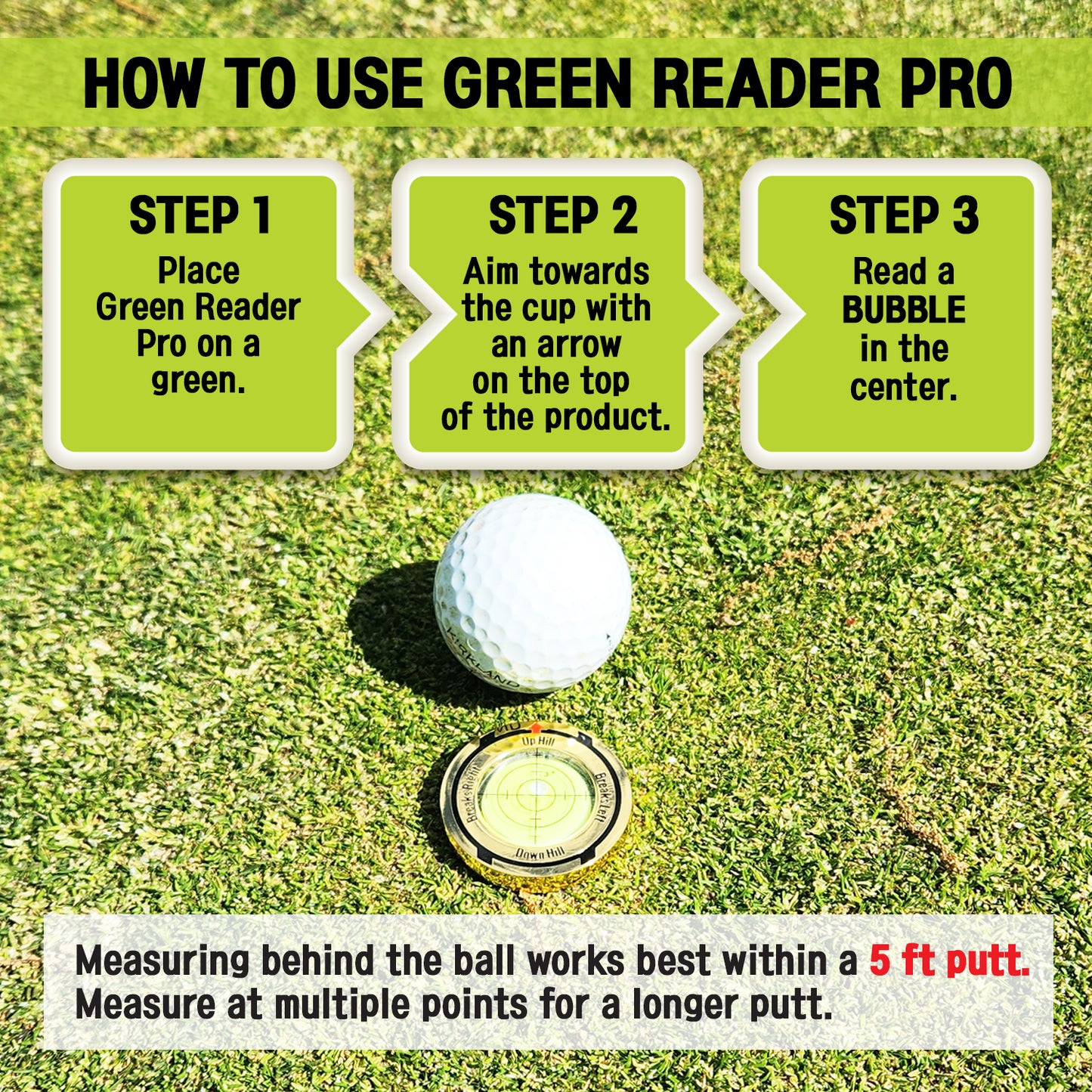 Birdie Putt Green Reader Pro
