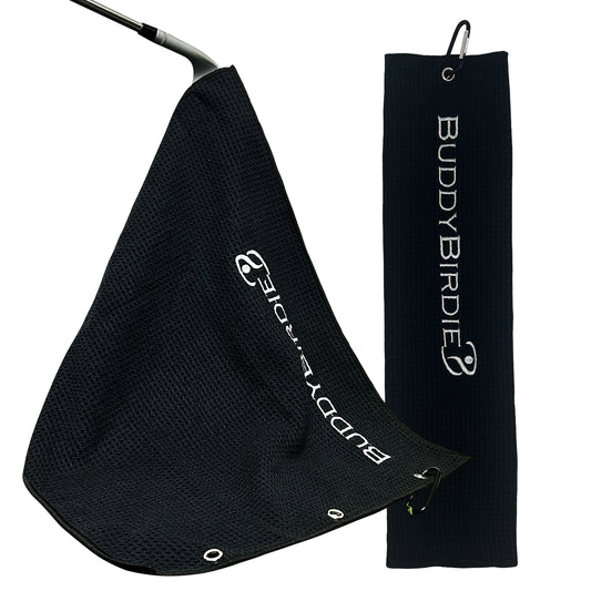 BUDDYBIRDIE Magnet-it Tri-Fold Golf Towel
