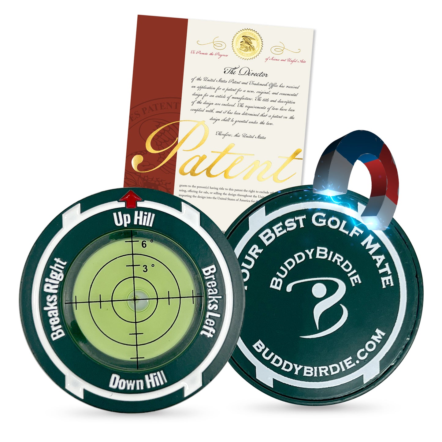 Magnetic Birdie Putt Green Reader