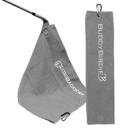 BUDDYBIRDIE Magnet-it Tri-Fold Golf Towel