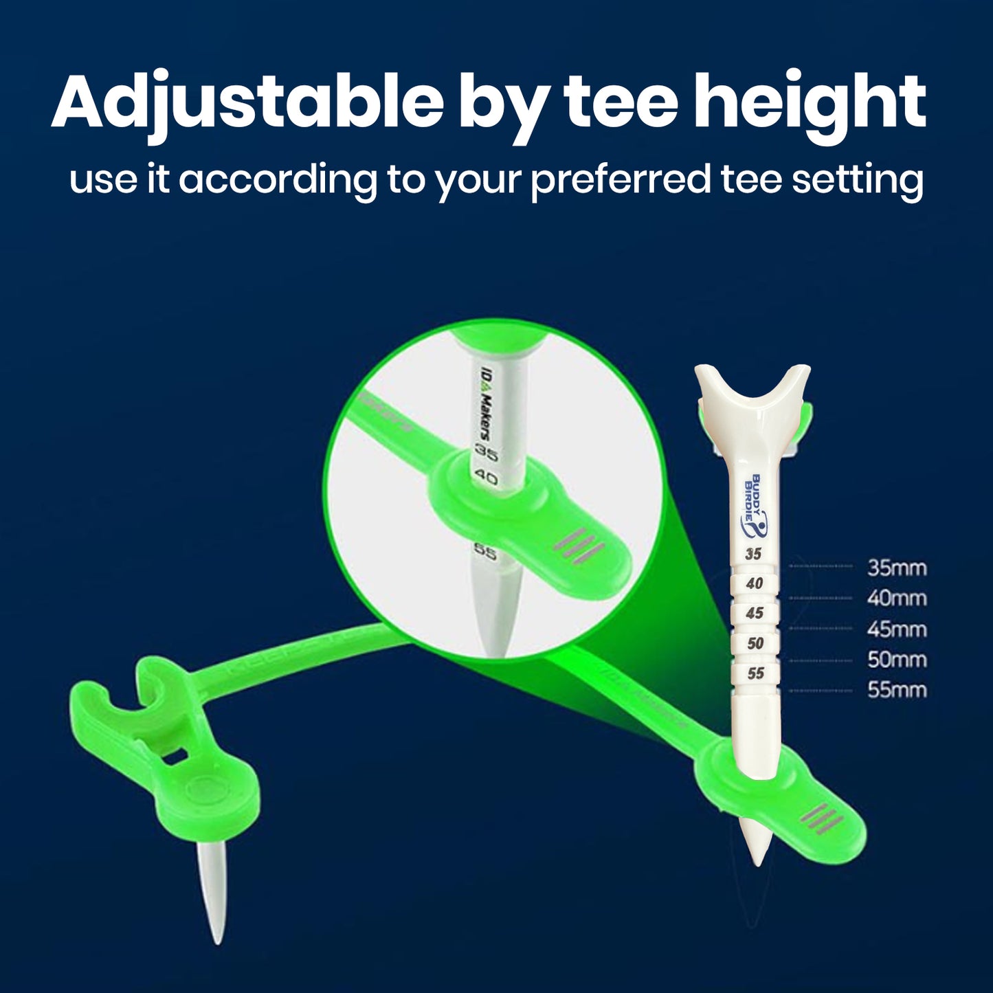 Premium BuddyBirdie Golf T Saver