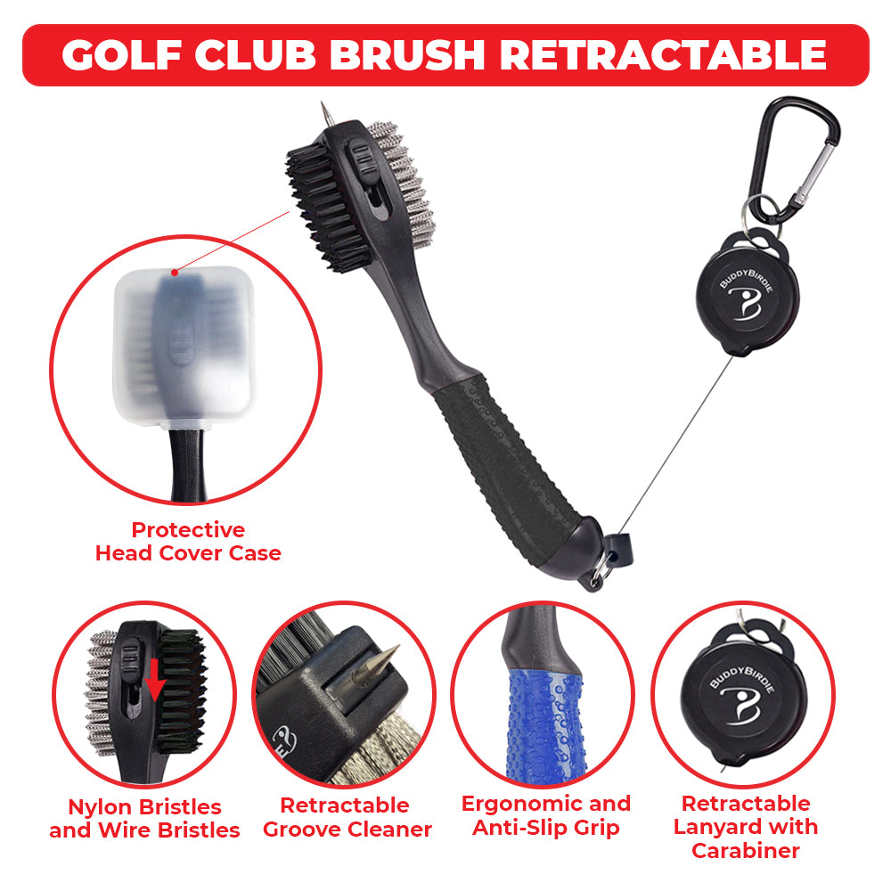 Golf Club Brush, Groove Cleaner